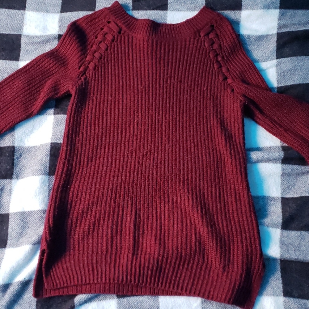 Maroon Sweater